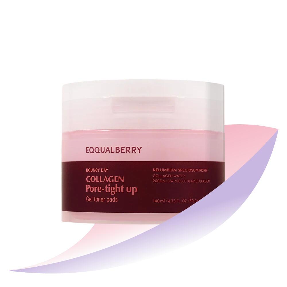 [EQQUALBERRY] Collagen Pore-Tight Up Gel Toner Pads